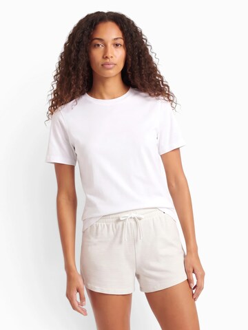 Skiny Regular Pyjamashorts 'Every Night' in Grau: Vorderseite
