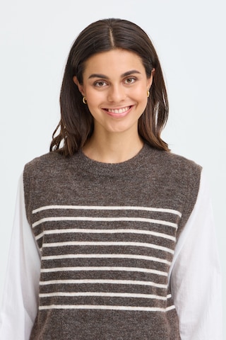 Fransa Pullover in Braun