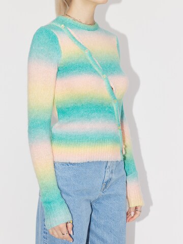 LeGer by Lena Gercke Knit Cardigan 'Elisha' in Mixed colors