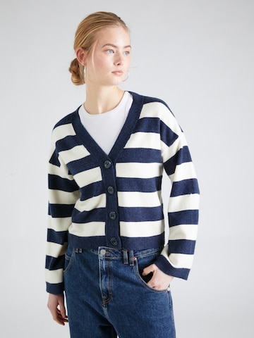 Cardigan 'KATIA' ONLY en bleu : devant