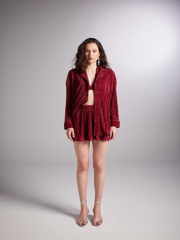 HOLLY LOLLY Bluse in Rot