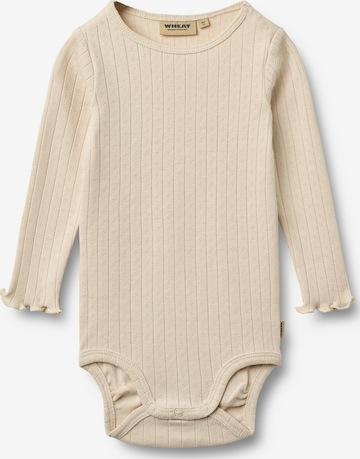 WHEAT Rompertje/body 'Rie' in Beige: voorkant