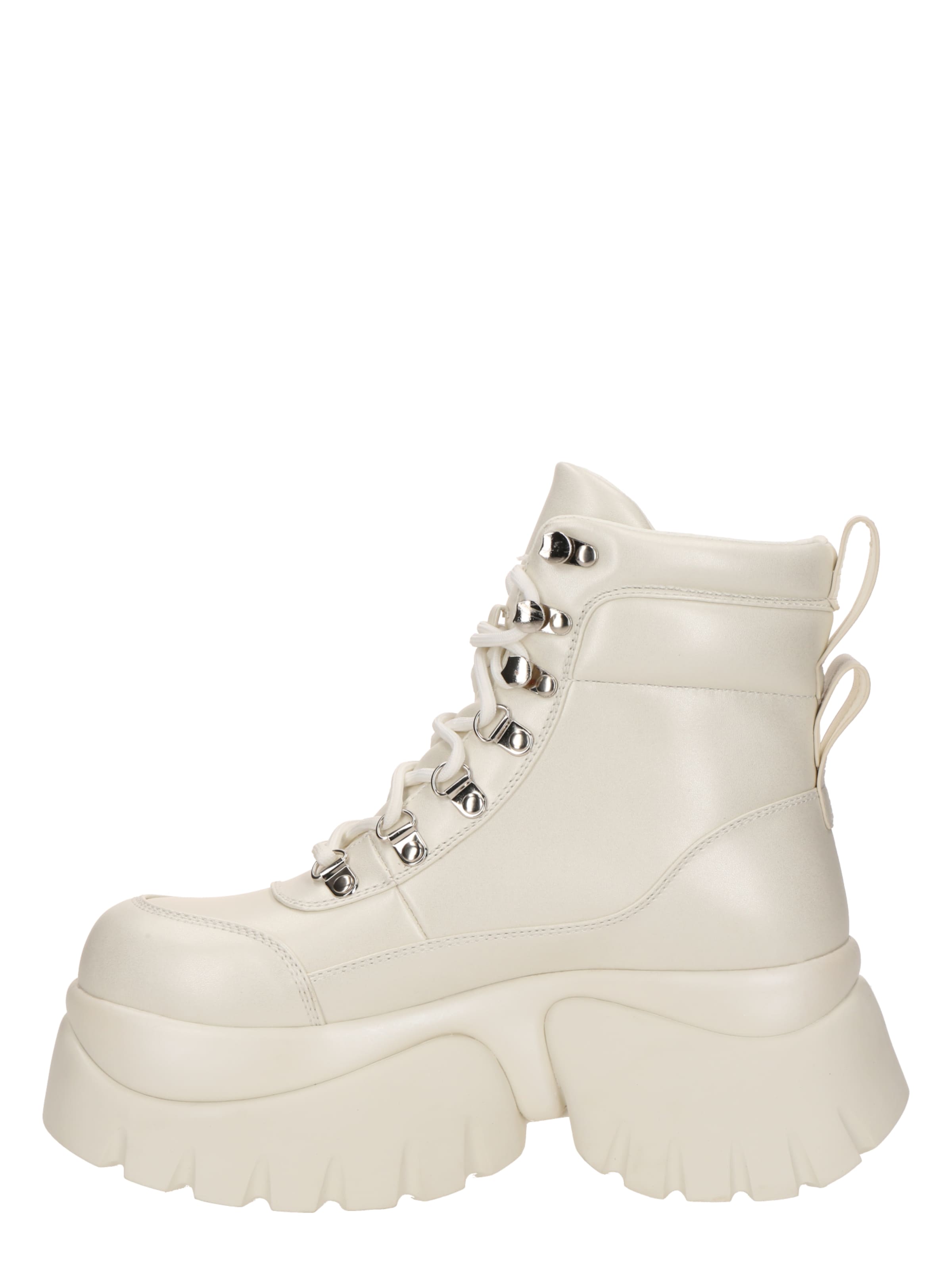 Koi Footwear Paeltega poolsaabas, värv valge