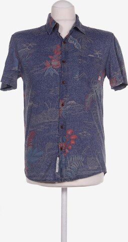 QUIKSILVER Button Up Shirt in XS in Blue: front