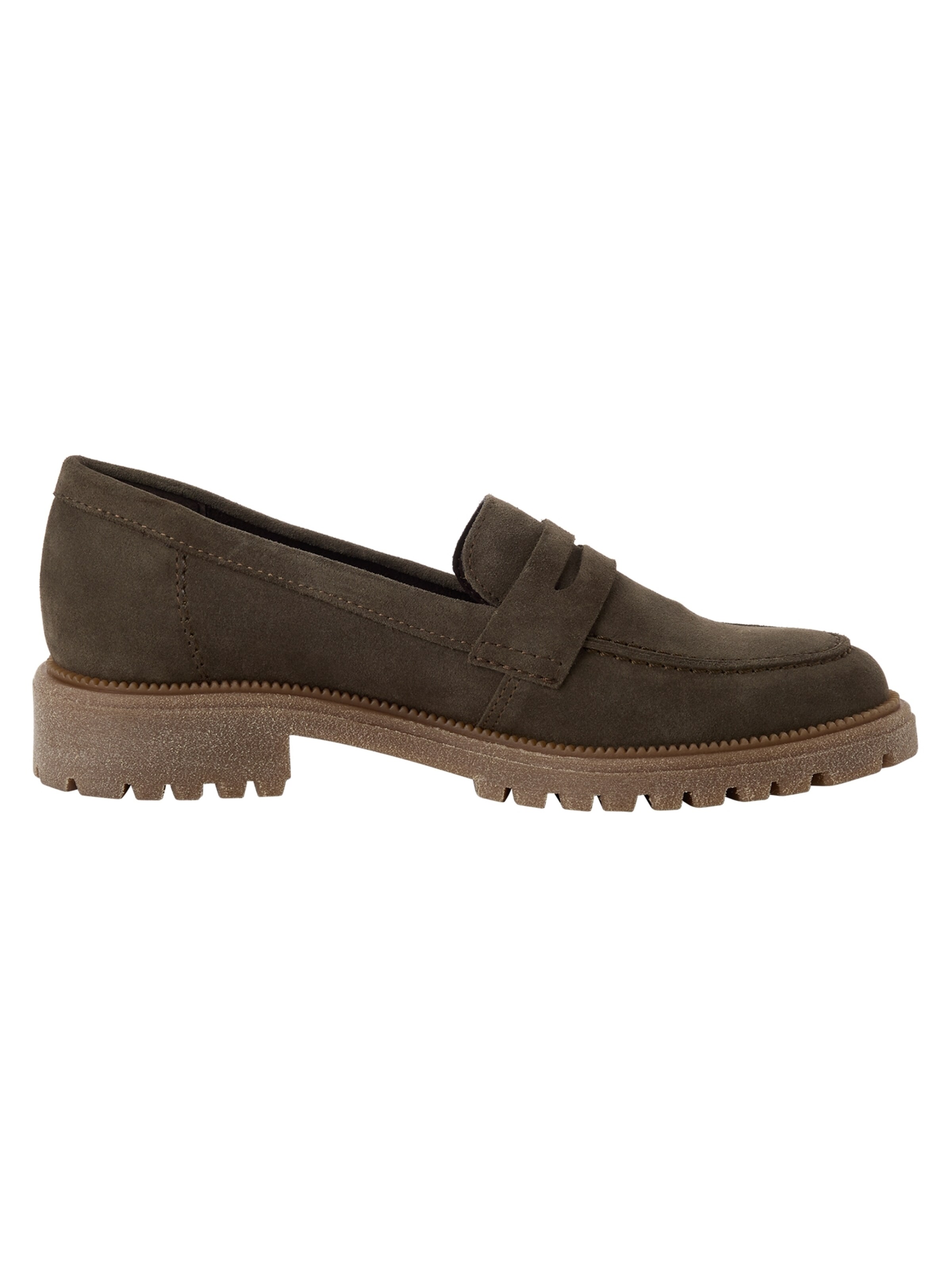 Chaussure basse Tamaris en vert