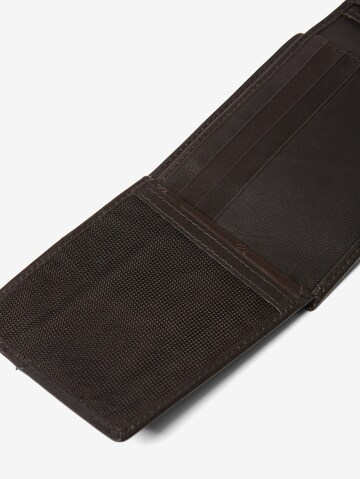 TOM TAILOR Wallet 'Kai' in Brown