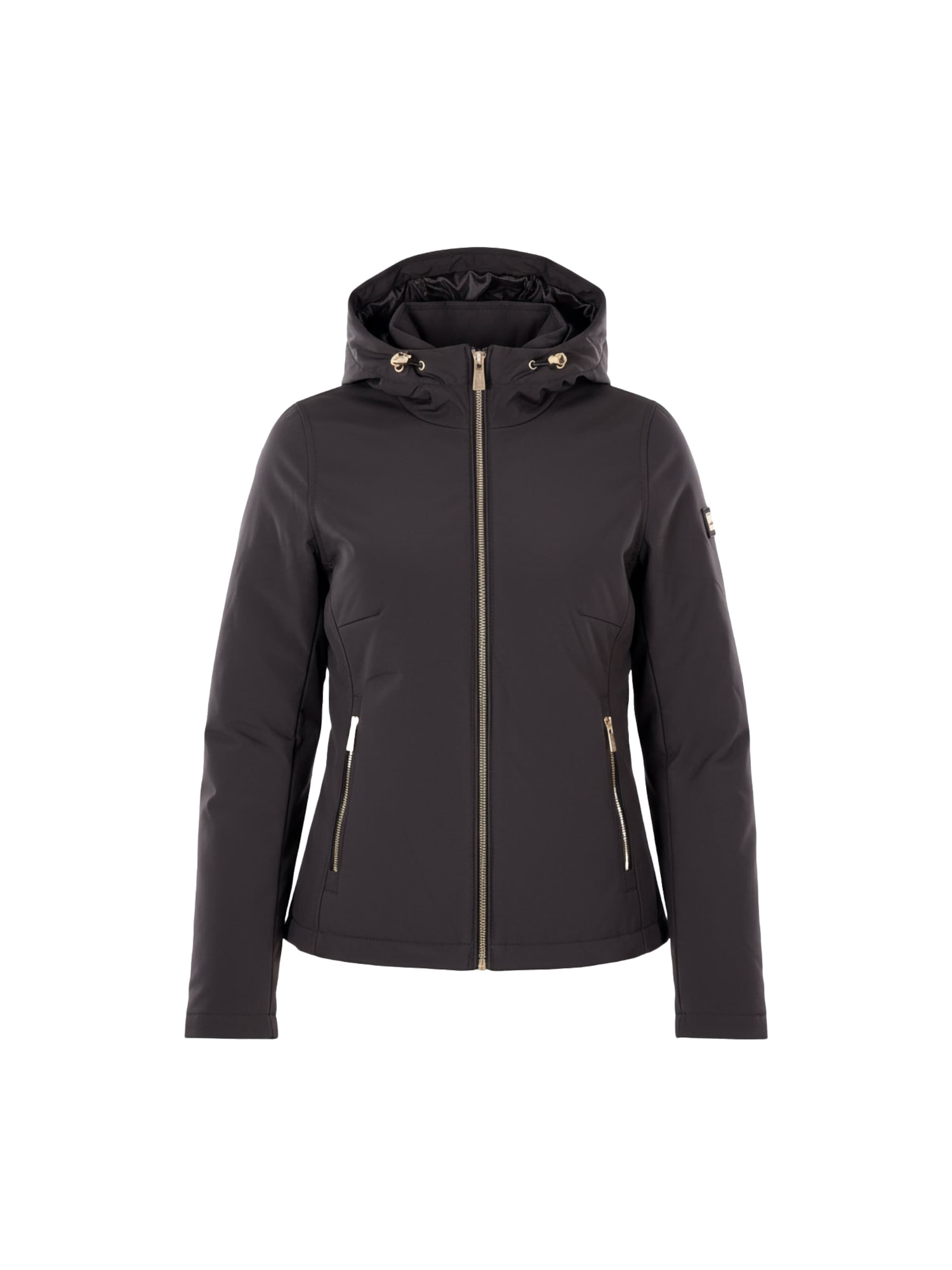 Giacca invernale 'Giubbino' di Yes Zee in nero: frontale