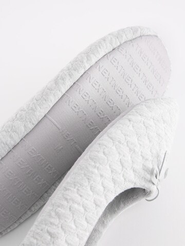 Pantoufle Next en gris