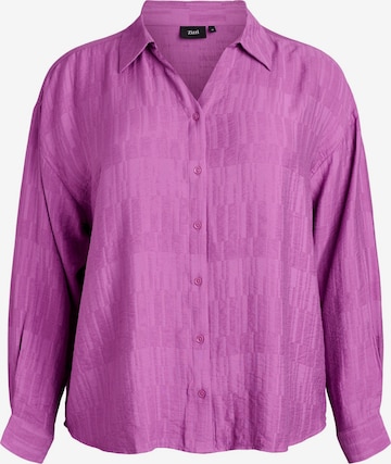 ZizziBluza 'Camonica' - ljubičasta boja: prednji dio