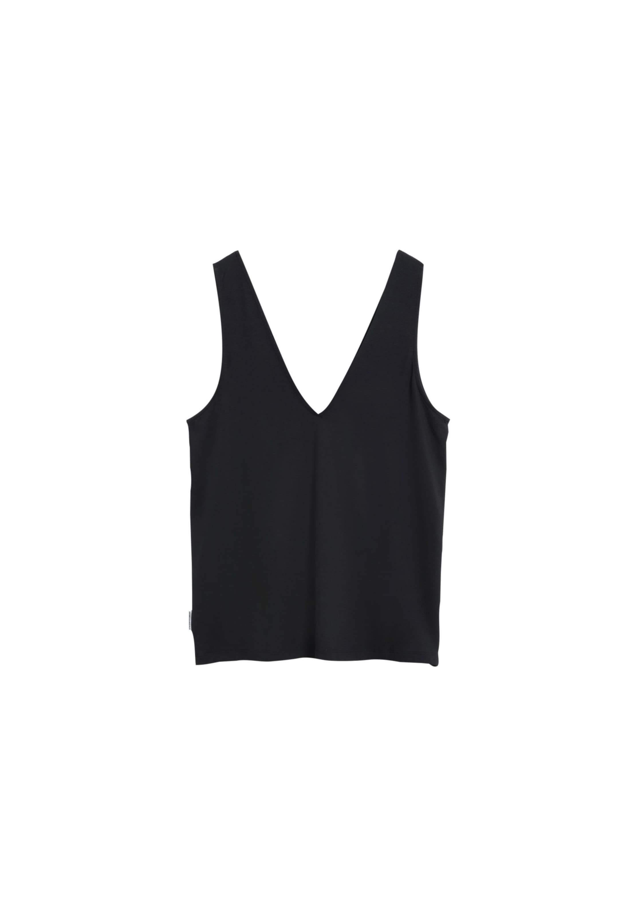 ARMEDANGELS Top in Zwart: voorkant