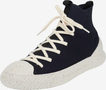 Asportuguesas Sneakers hoog in Blauw: voorkant