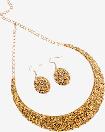 auksinė SOHI Juvelyrinių dirbinių rinkinys ' Shorav ': priekis