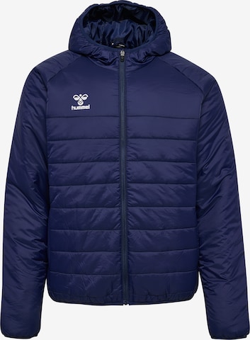 Hummel Winterjas in Blauw: voorkant