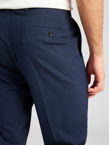 regular Pantaloni con piega frontale di s.Oliver BLACK LABEL in blu