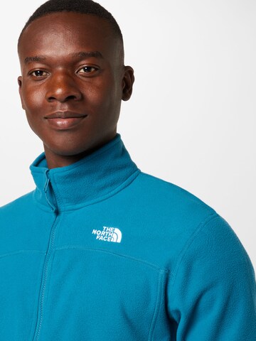 THE NORTH FACE Athletic fleece jacket 'GLACIER' in Blue