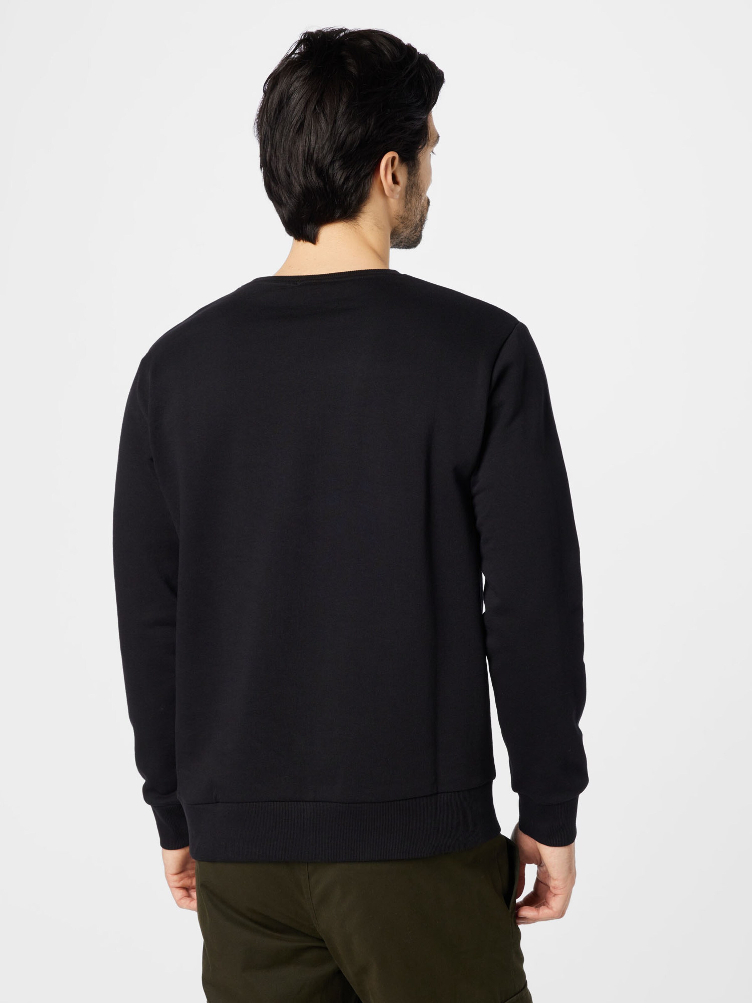 Männer Sweat Lindbergh Sweatshirt 'Copenhagen' in Schwarz - HQ98320 Männer Sweat Lindbergh Sweatshirt 'Copenhagen' in Schwarz - HQ98320