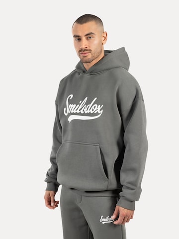 Smilodox Sweatshirt 'Lorik' in Grey