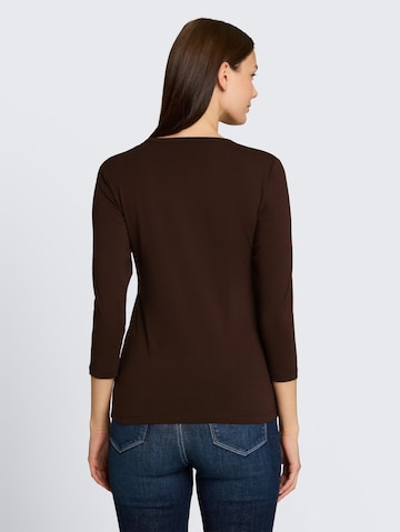 TOM TAILOR Shirt in Bruin