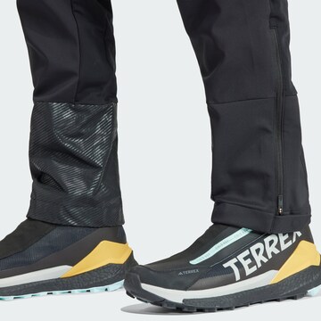 ADIDAS TERREX Slim fit Sports trousers 'Xperior Fast' in Black