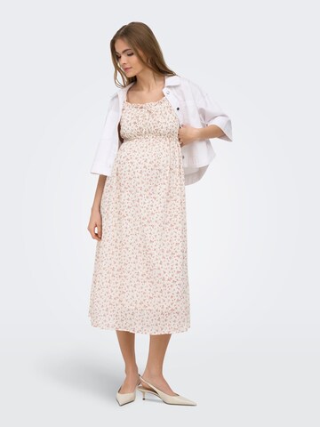 Robe 'OLMMARY' Only Maternity en blanc