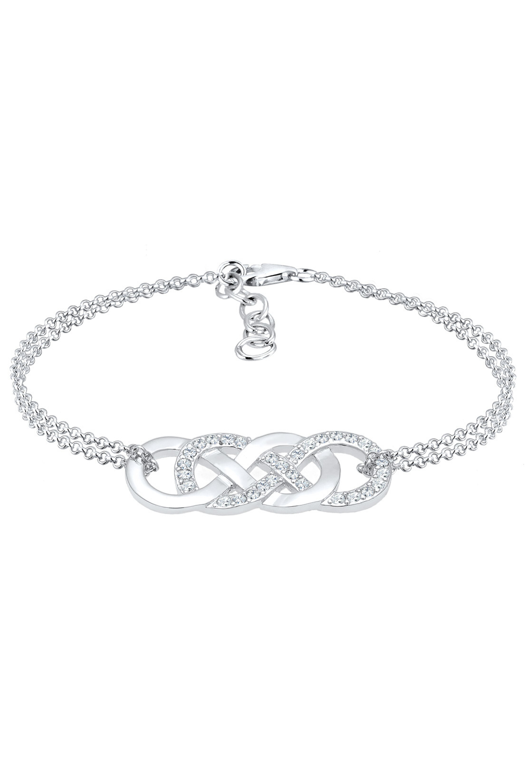 ELLI Armband in Silber: Vorderseite