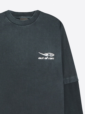 Bershka Shirt in Zwart