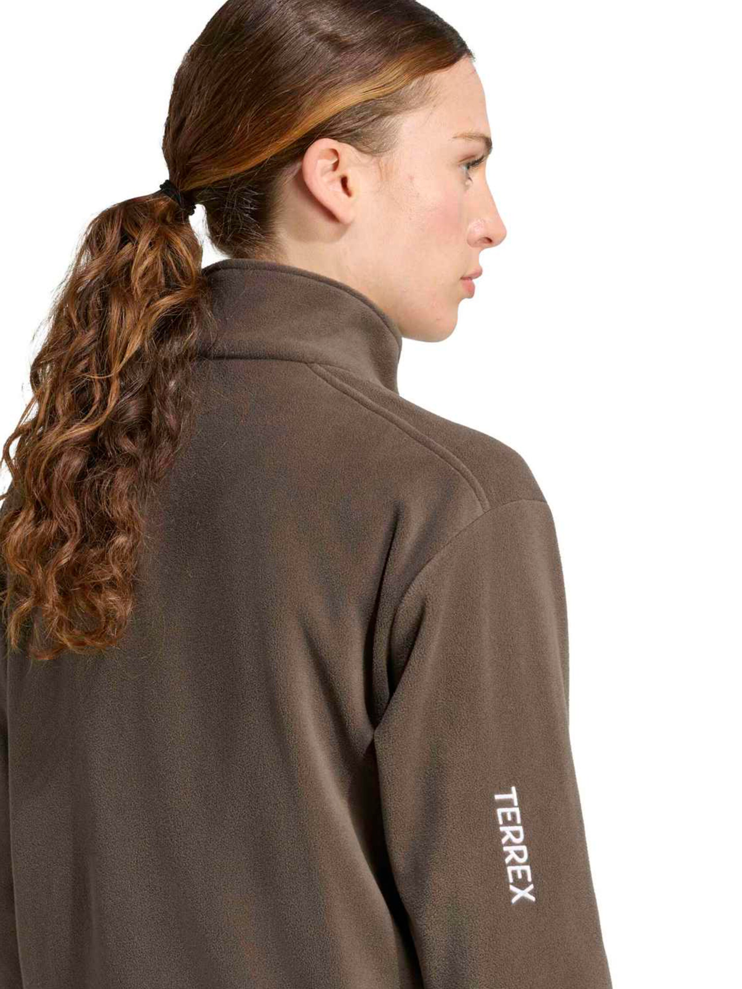 ADIDAS TERREX Функциональная флисовая куртка 'ESS' в Зеленый