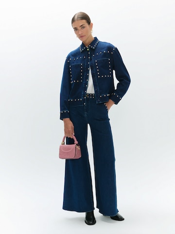 Veste mi-saison Lola Casademunt en bleu : devant