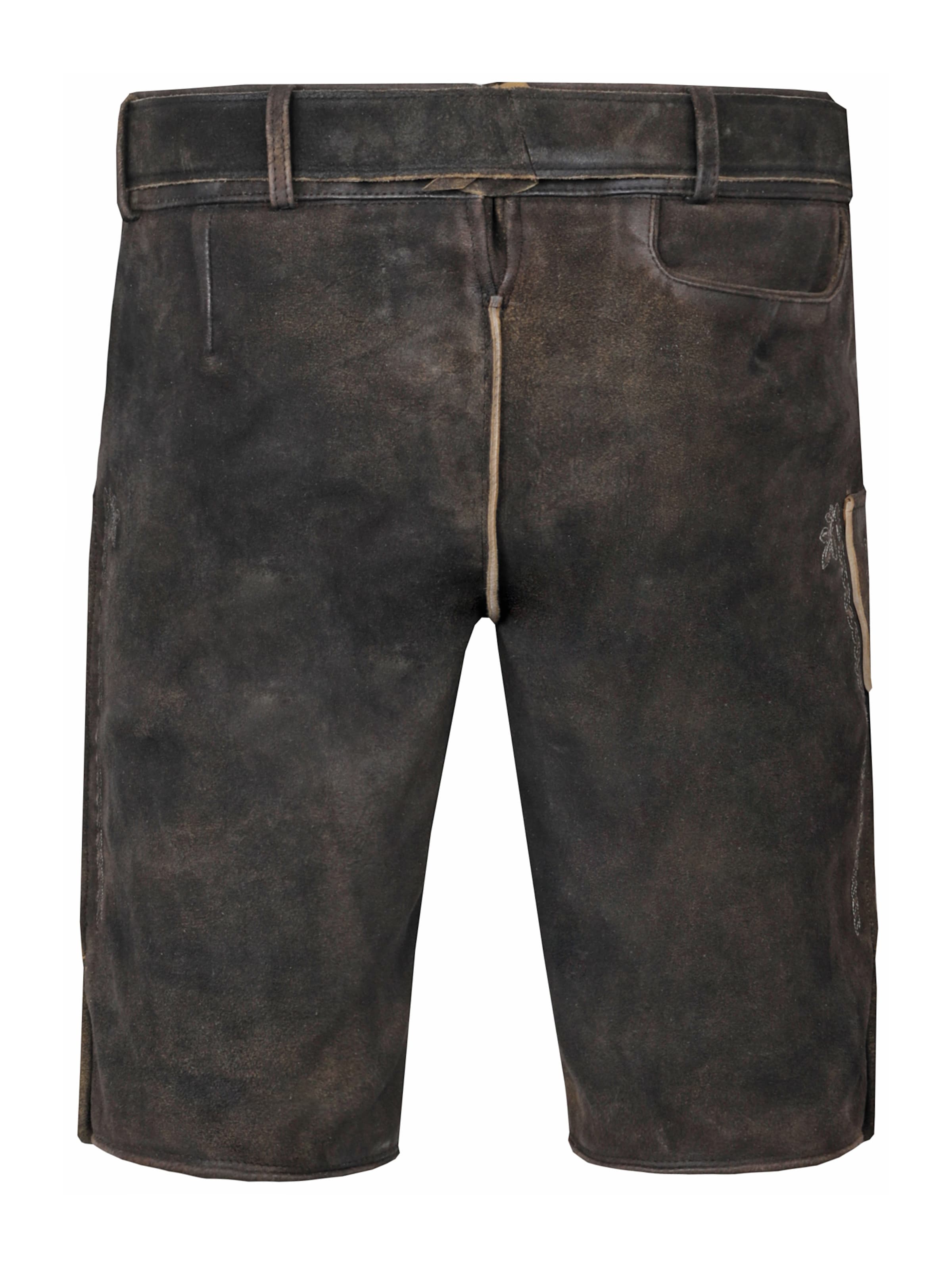 MARJO - Regular Calças tradicionais 'GE-9-Röslau' em castanho