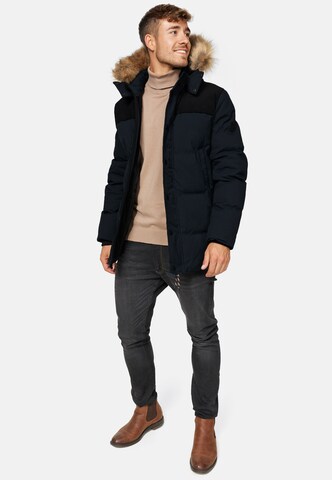 Parka d’hiver 'Hexyl' INDICODE JEANS en noir