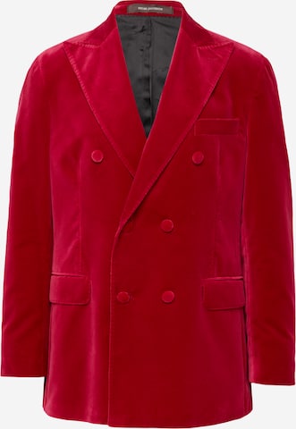 Oscar Jacobson Regular fit Colbert 'Farris' in Rood: voorkant