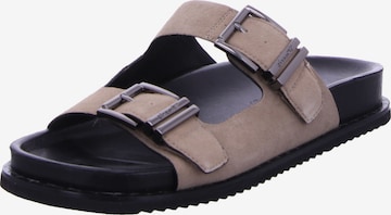 Tamaris Mules in Grey: front