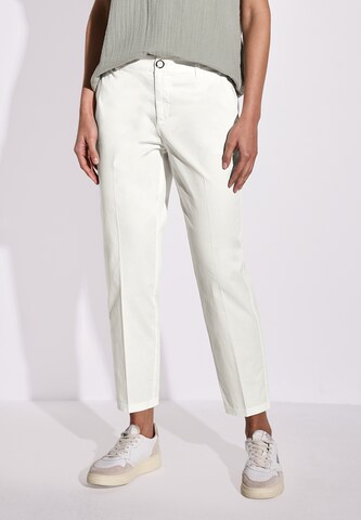 STREET ONE Regular Chino Pants in White: front