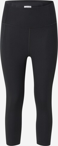 Girlfriend Collective Skinny Sporthose in Schwarz: predná strana