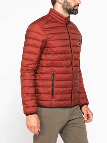 Carrera Jeans Outdoor jacket 'Upright-Collar' in Red