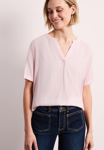 STREET ONE Bluse in Pink: Vorderseite