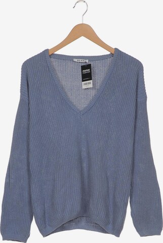 NA-KD Sweater & Cardigan in M in Blue: front