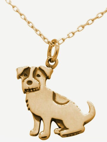 Gemshine Ketting 'Jack Russell Terrier Hund' in Goud