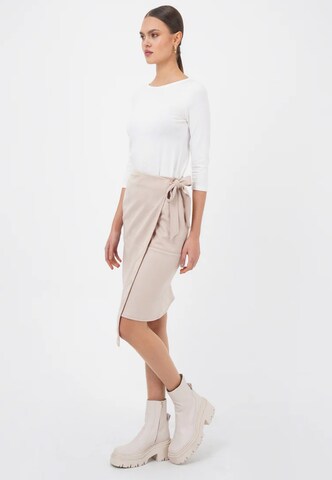 FRESHLIONS Skirt 'Aska' in Beige