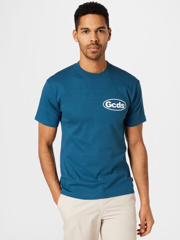 GCDS Shirt in Blau: predná strana