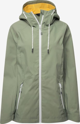 LAURASØN Performance Jacket 'Mix & Match ' in Green: front