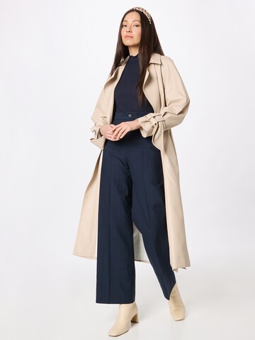 Vanessa Bruno Wide leg Pantalon 'SIMON' in Blauw