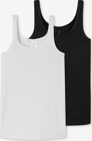 SCHIESSER Undershirt in Black: front