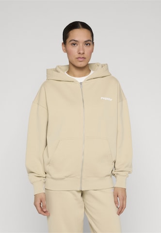 Pegador Sweat jacket in Beige: front