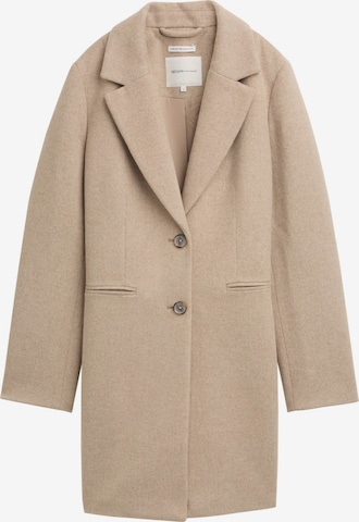 TOM TAILOR DENIM Übergangsmantel in Braun: Vorderseite