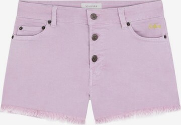 Scalpers Regular Jeans i lila: framsida