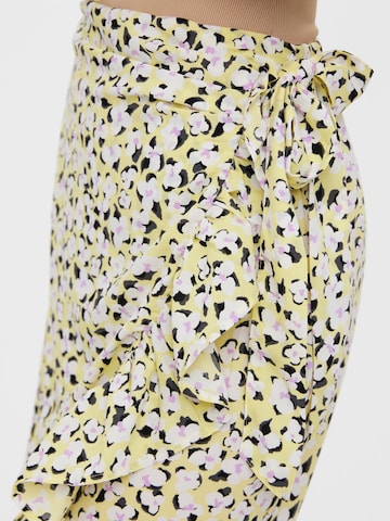 VERO MODA Skirt 'Olea' in Yellow