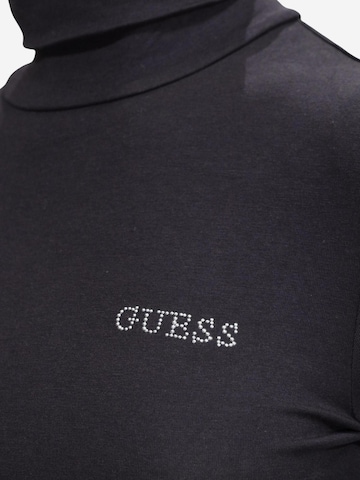 Top 'GRETA HIGH NECK LS K V6BP11 K6907' di GUESS in nero