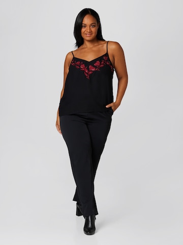 Guido Maria Kretschmer Curvy - Top 'Nora' em preto