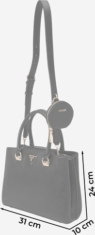 GUESS Handtasche 'ALEXIE' in Schwarz